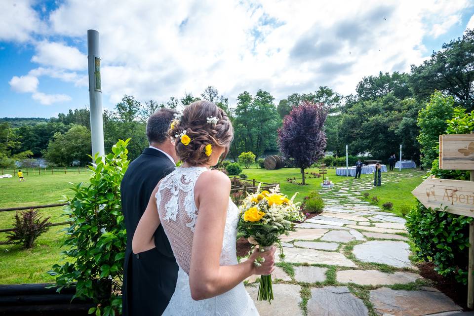 Llegada de la novia