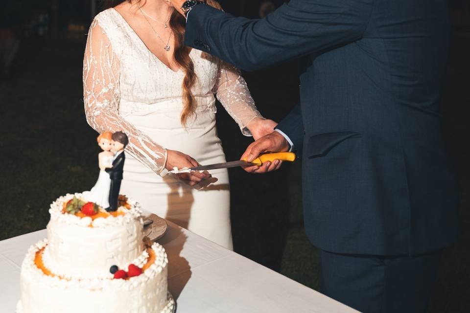 Corte de la tarta