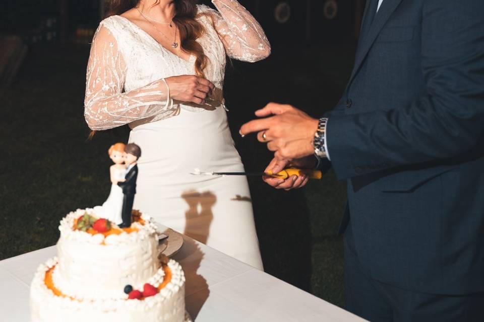 Corte de la tarta