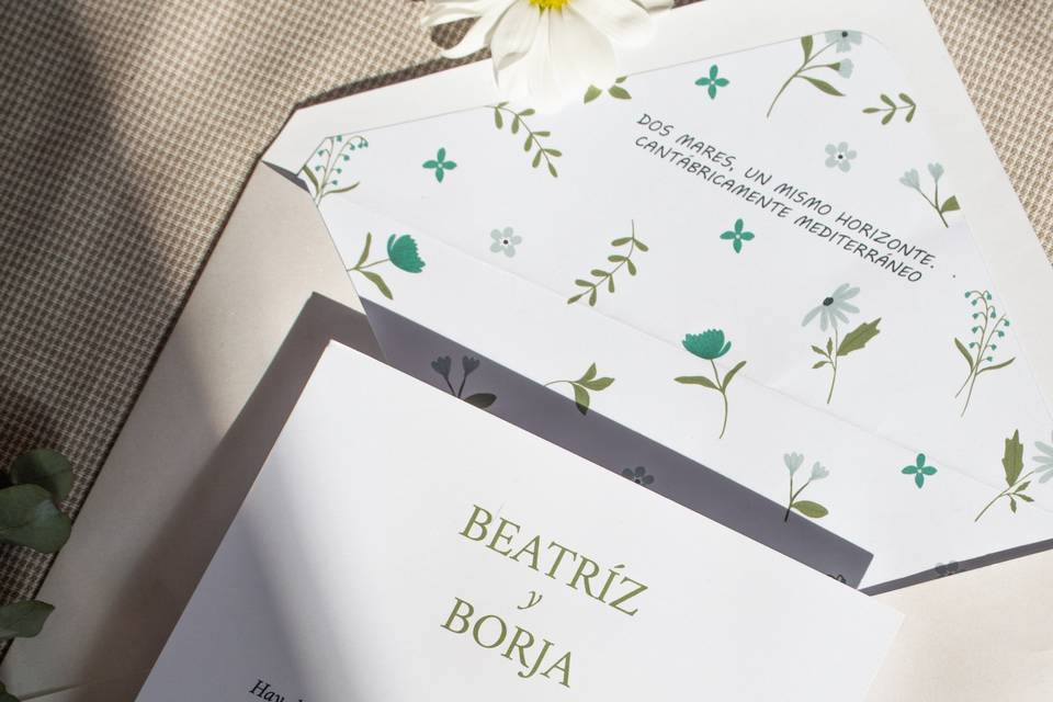 Invitación de boda