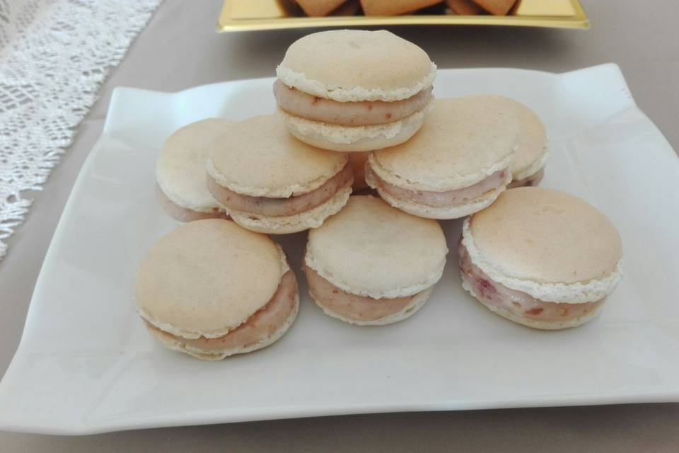 Macarons mascarpone con higos