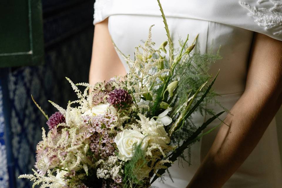 Detalle ramo de novia