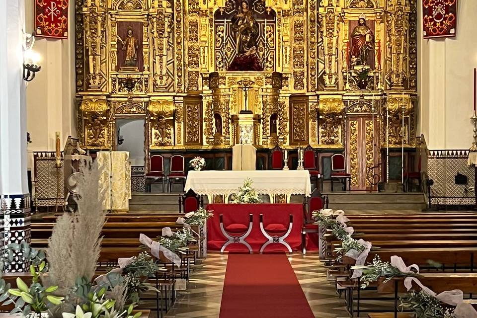 Decoración de la iglesia