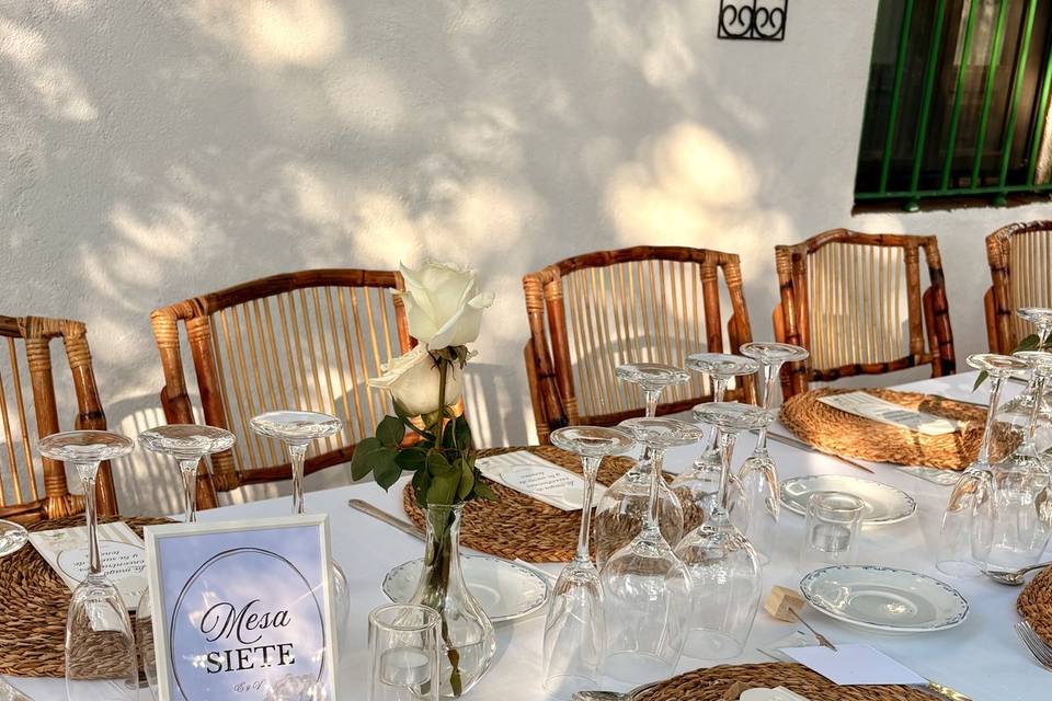 Mesa de invitados