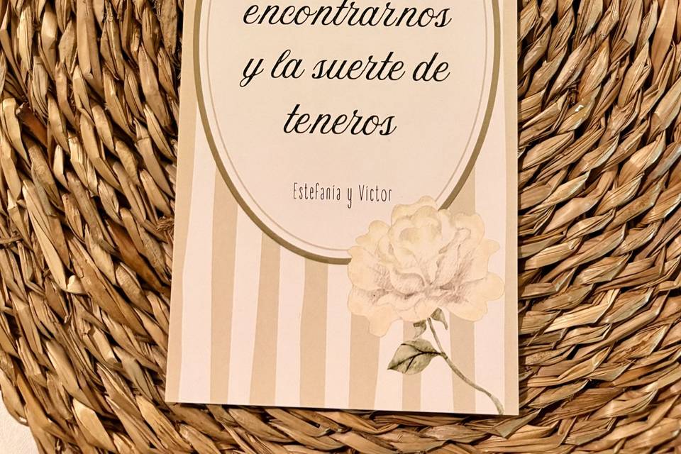 Minutas del menú