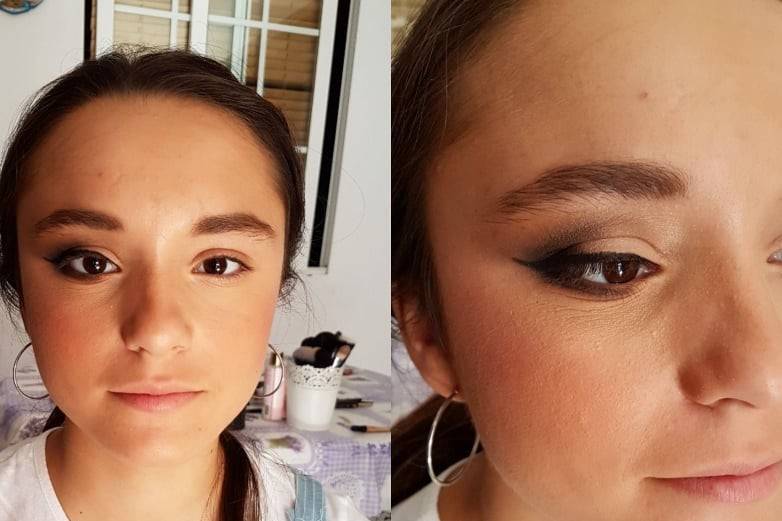 Prueba de maquillaje