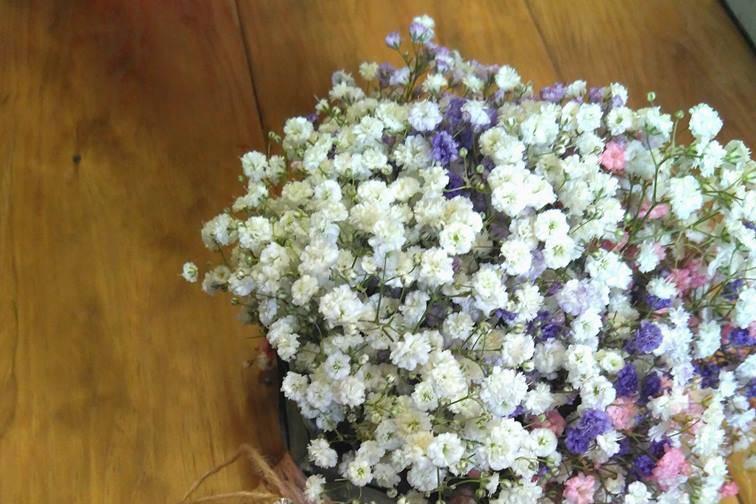 Ramo de novia con paniculata