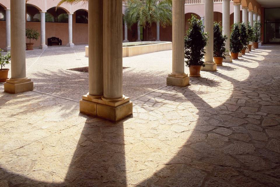 Patio interior