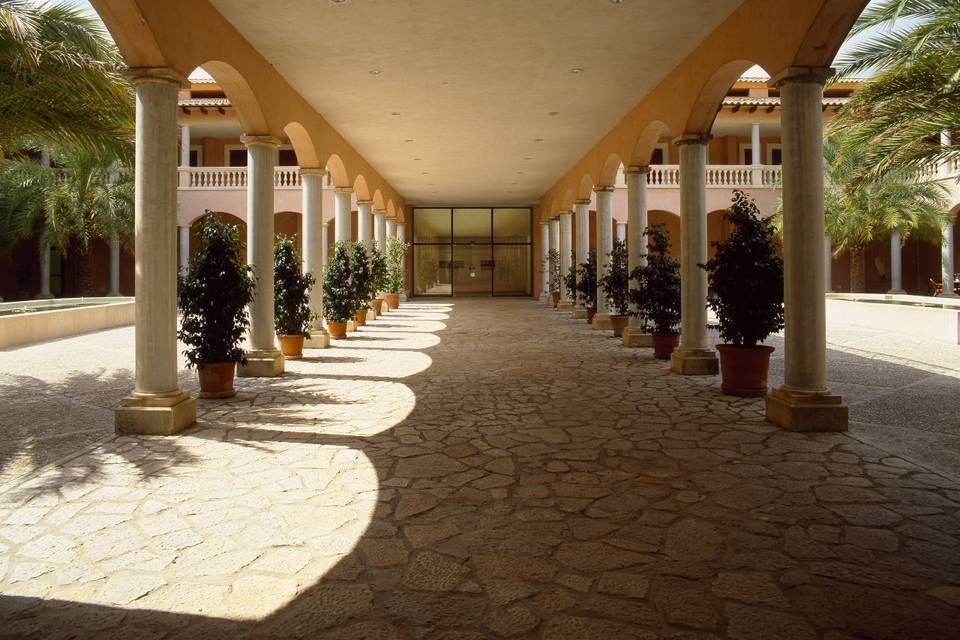 Pórtico del patio Interior