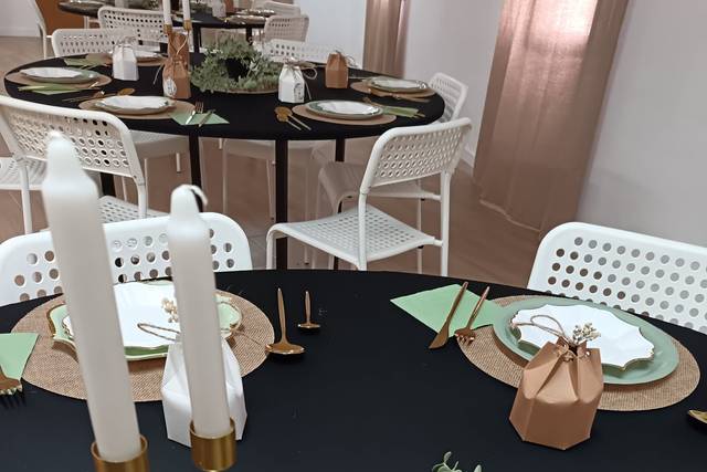 Decoración mesas