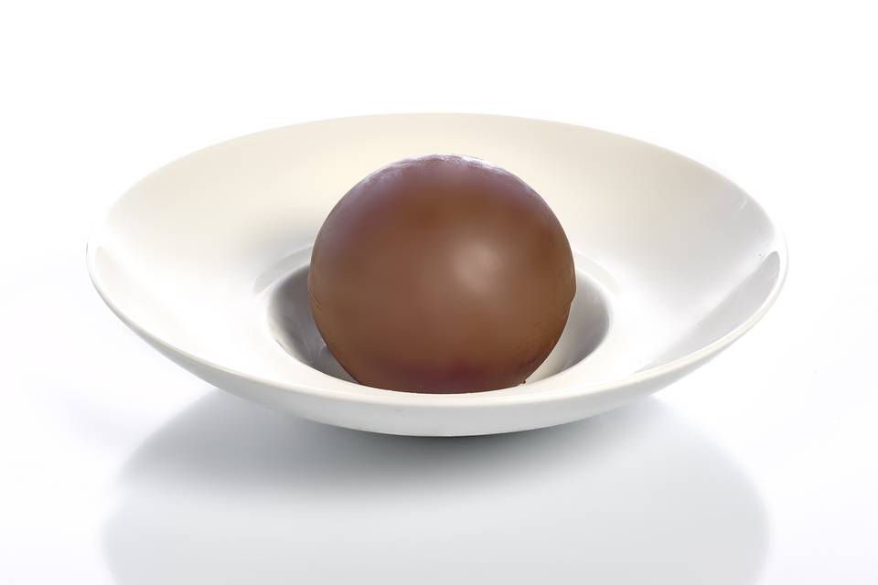 Esfera de chocolate