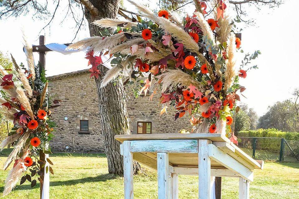 Boda de otoño