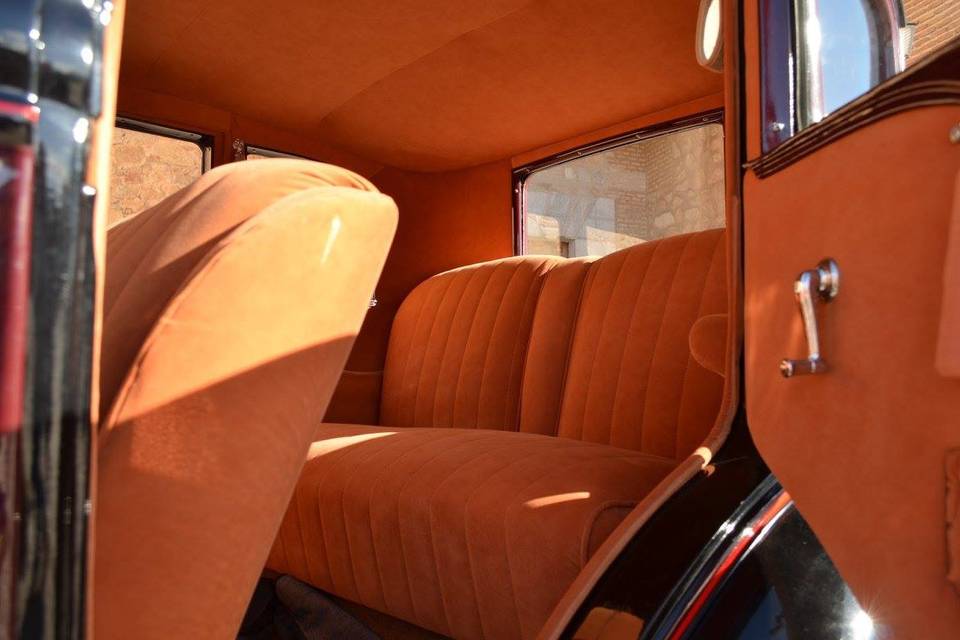 Interior trasero