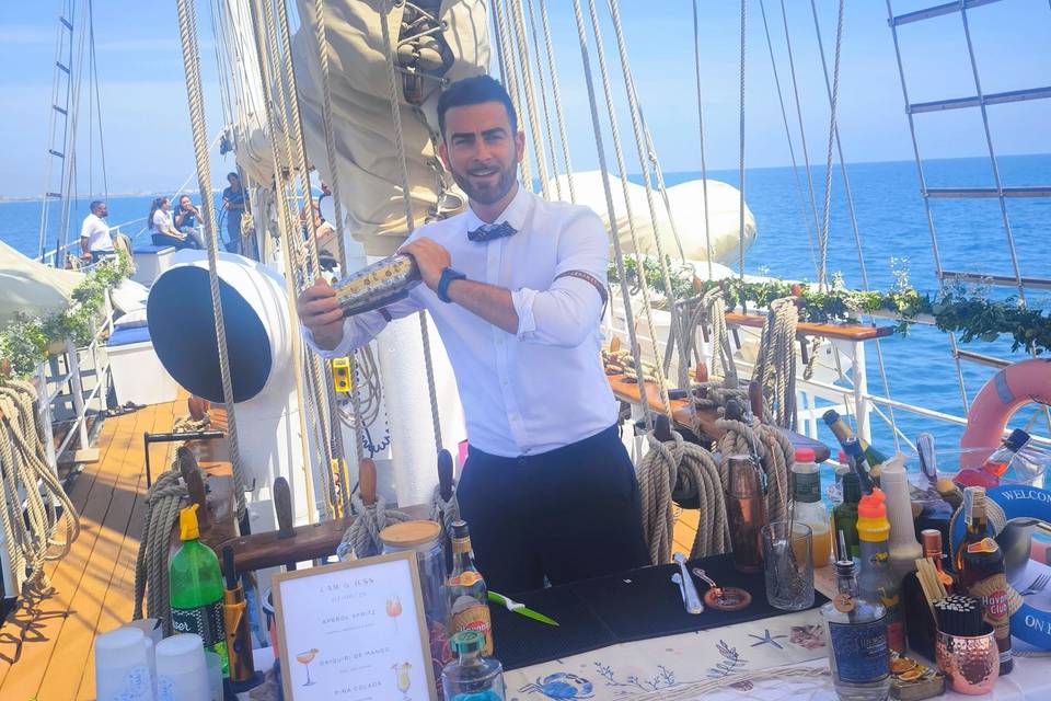 Coctelero con show