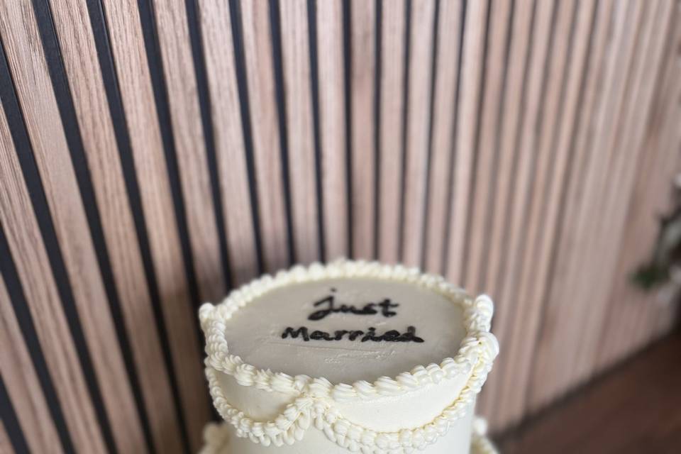 Just married
