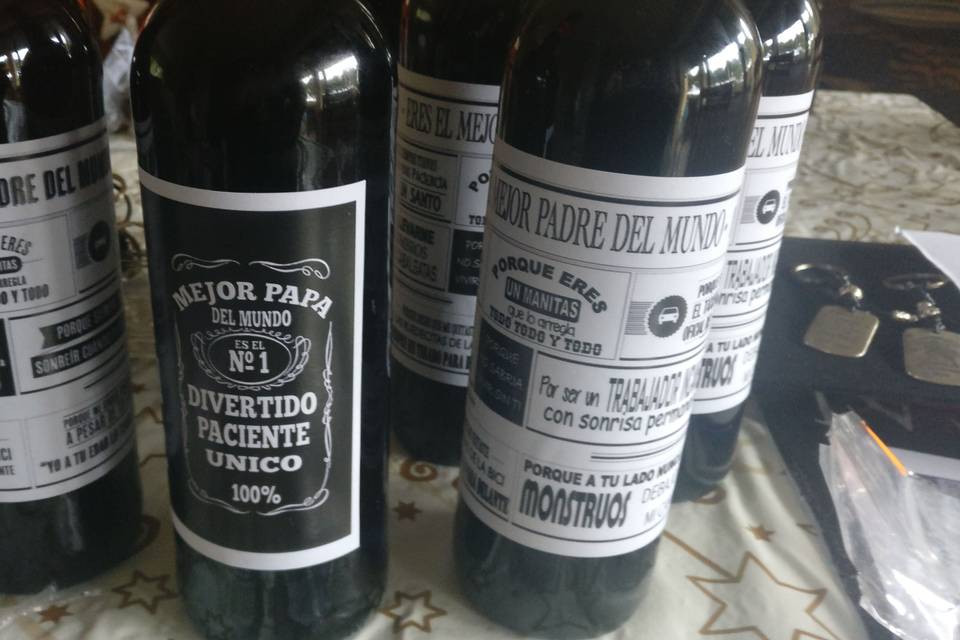 Personalizad vuestro vino