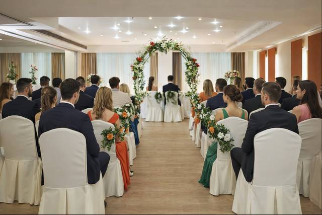 Ceremonia en salón privado