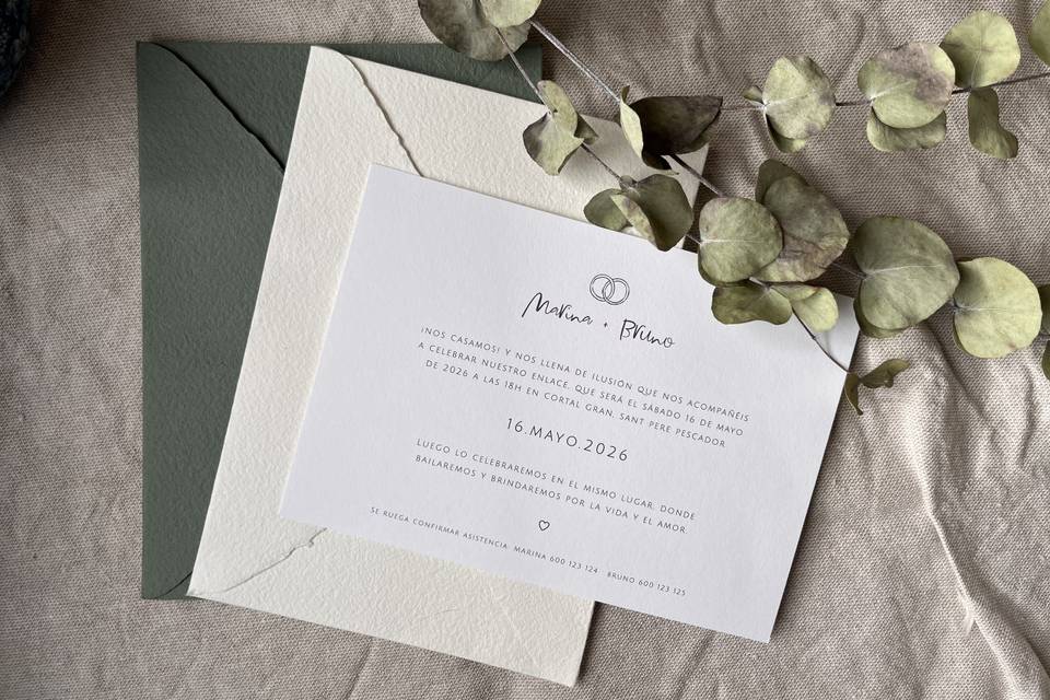 Invitación Alma -  tú eliges