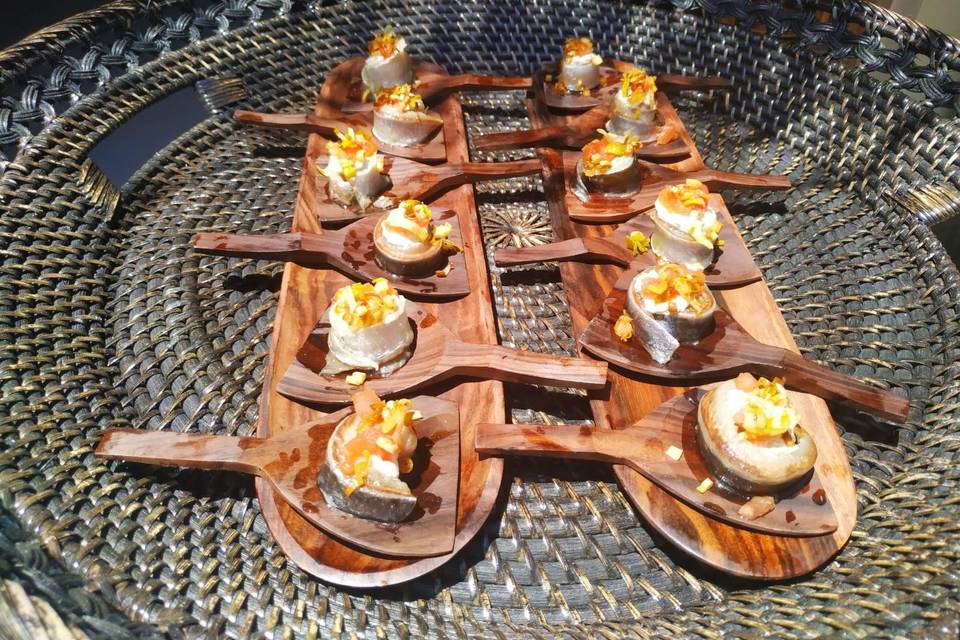 Canapés recepción