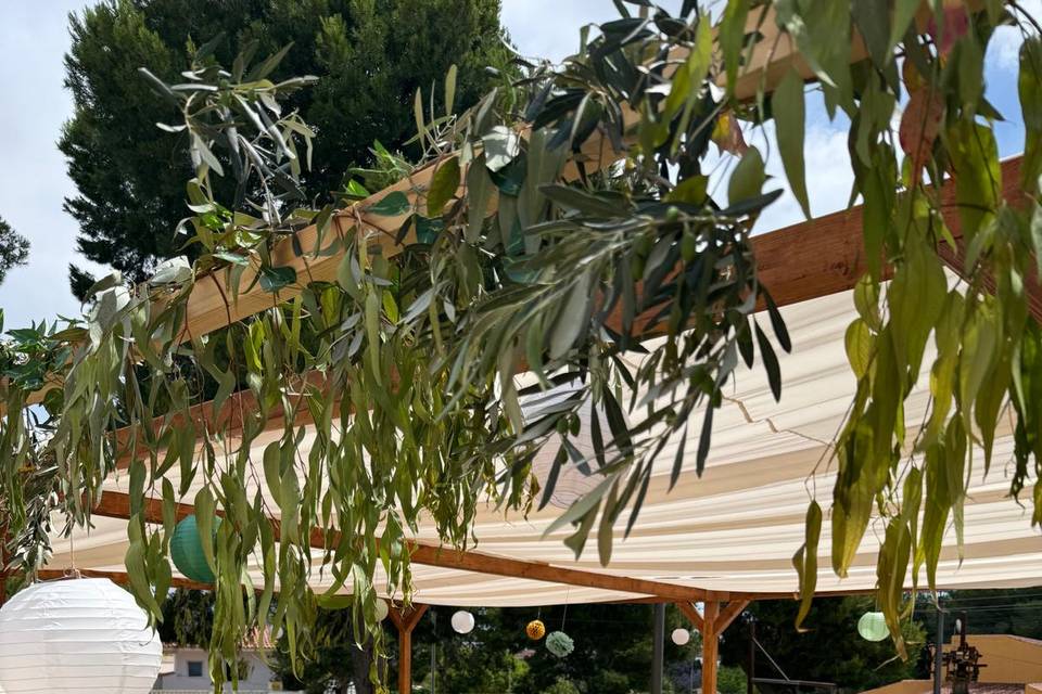 Salón al aire libre