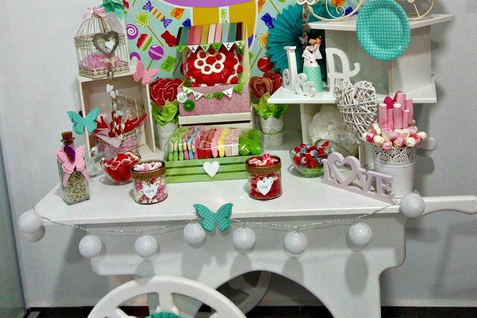 Candy bar floral