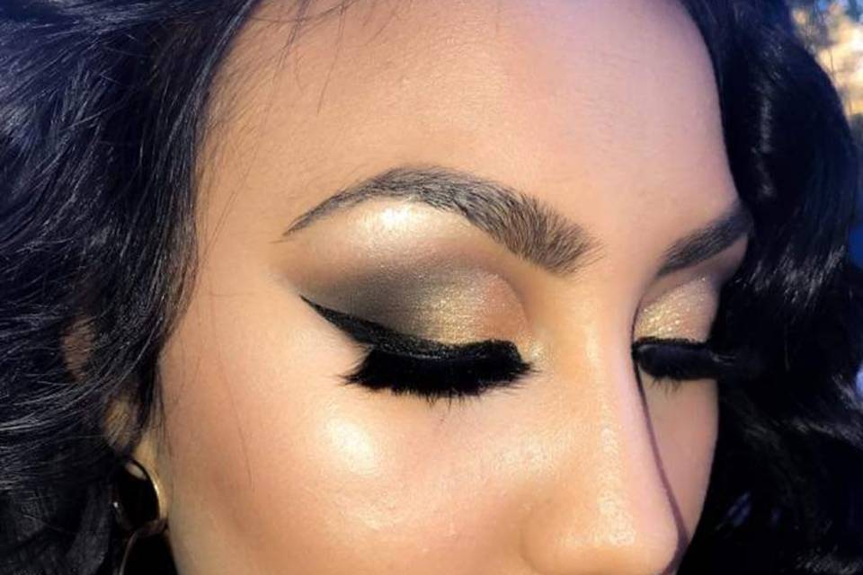 Maquillaje llamativo