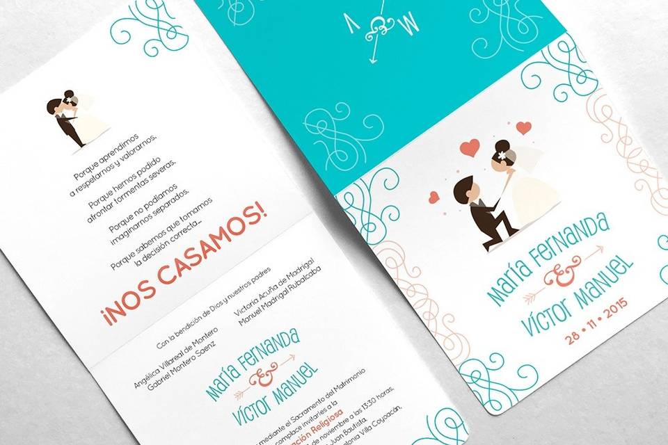 Invitación ilustrada