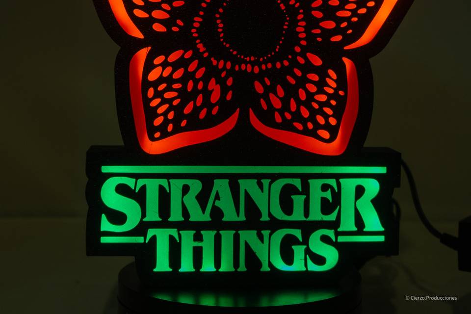 Lamparas motivos stranger