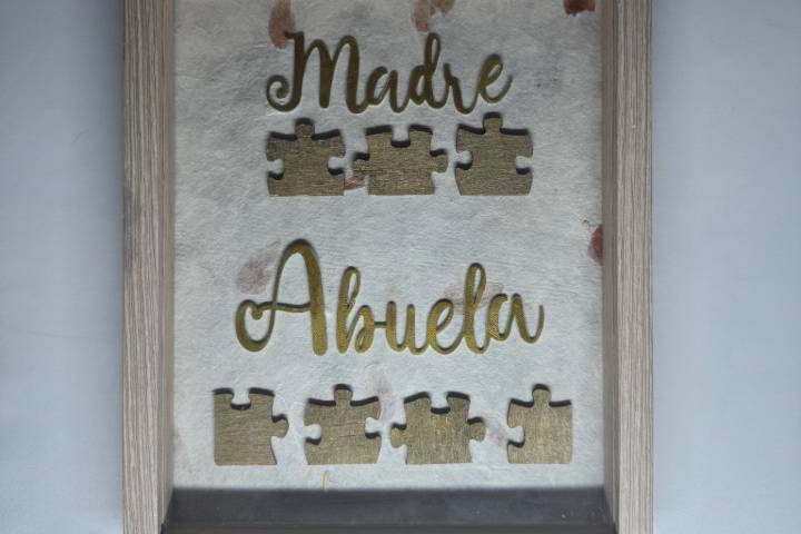 Cuadro de madera