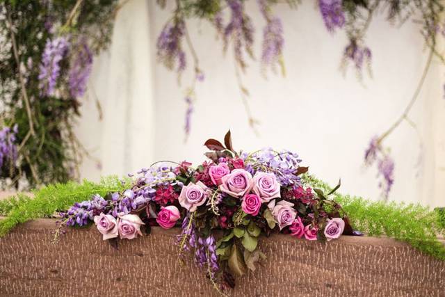 Decoración para el banquete