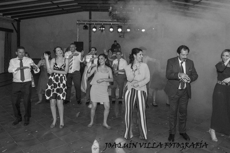 Baile en la boda de Manuel y Paula