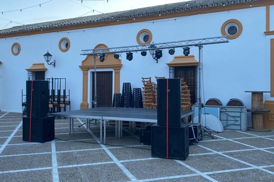 Escenario y Sonido Barra Libre