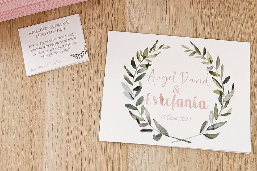 Invitaciones de boda