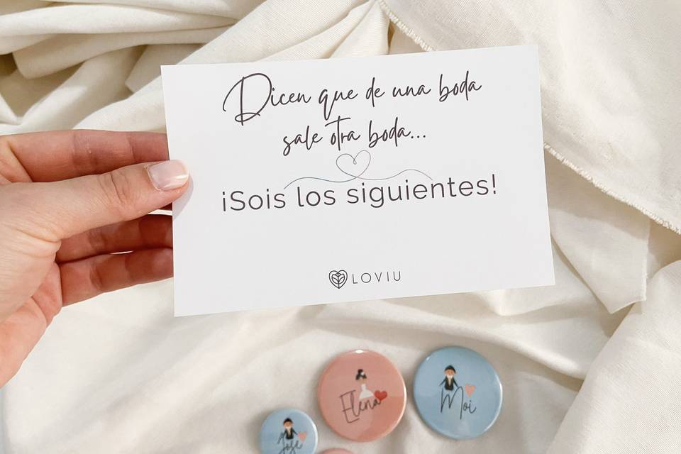 Chapas para los siguientes