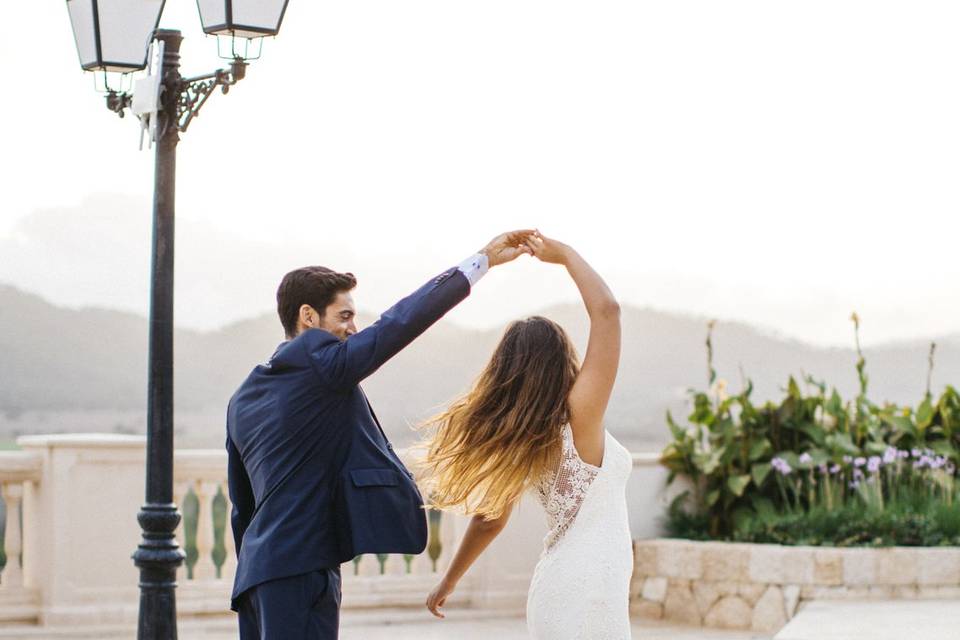 Pareja Park Ballroom Terraza