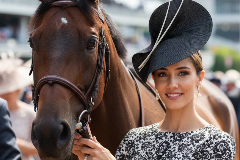 Sombrero carreras de Ascot