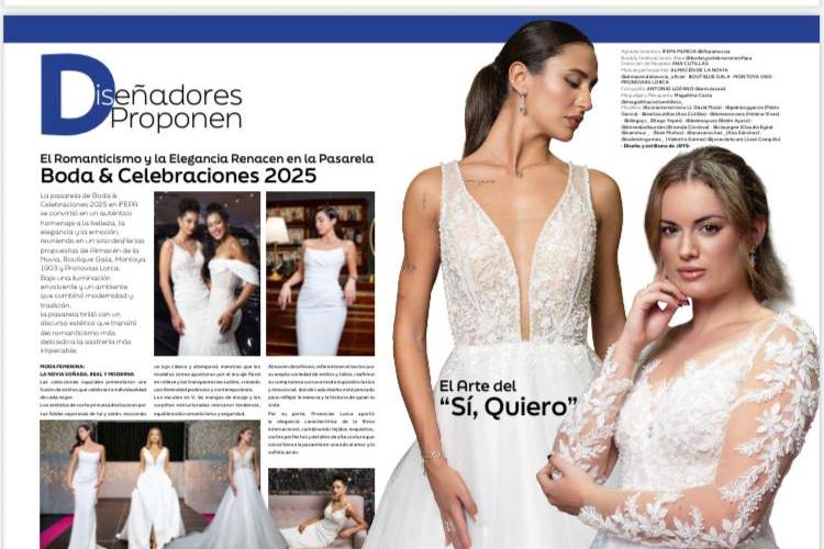 Novias en la revista