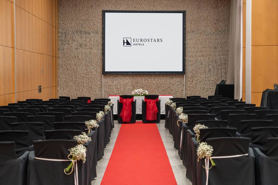 Ceremonia en sala