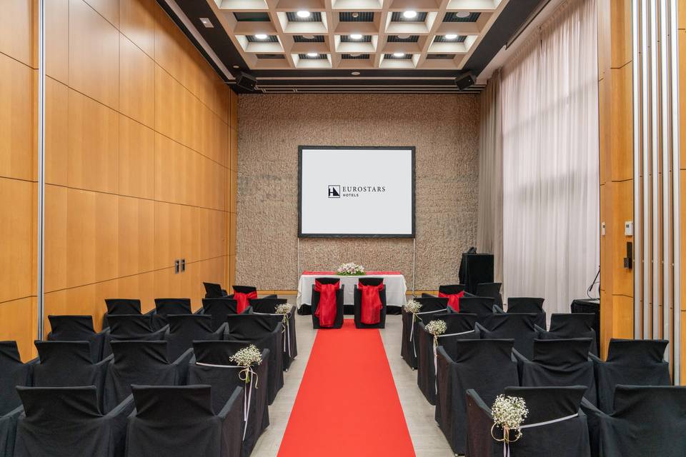 Ceremonia en sala