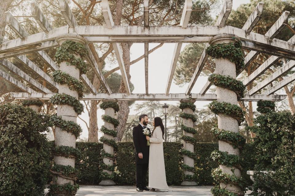 Boda en El Retiro