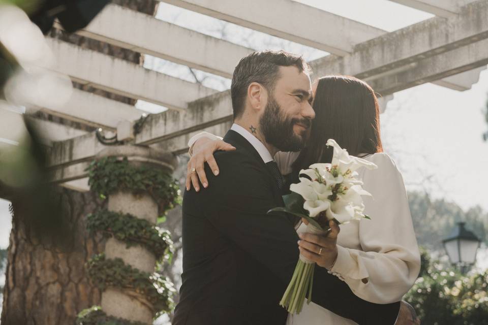 Boda en El Retiro