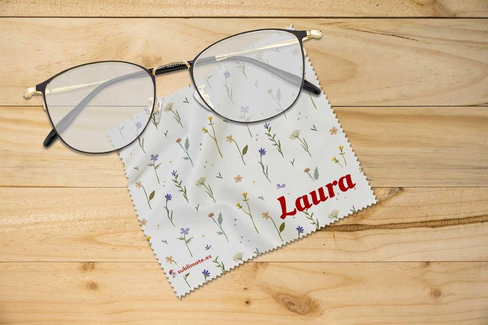 Gamuza Gafas Personalizadas