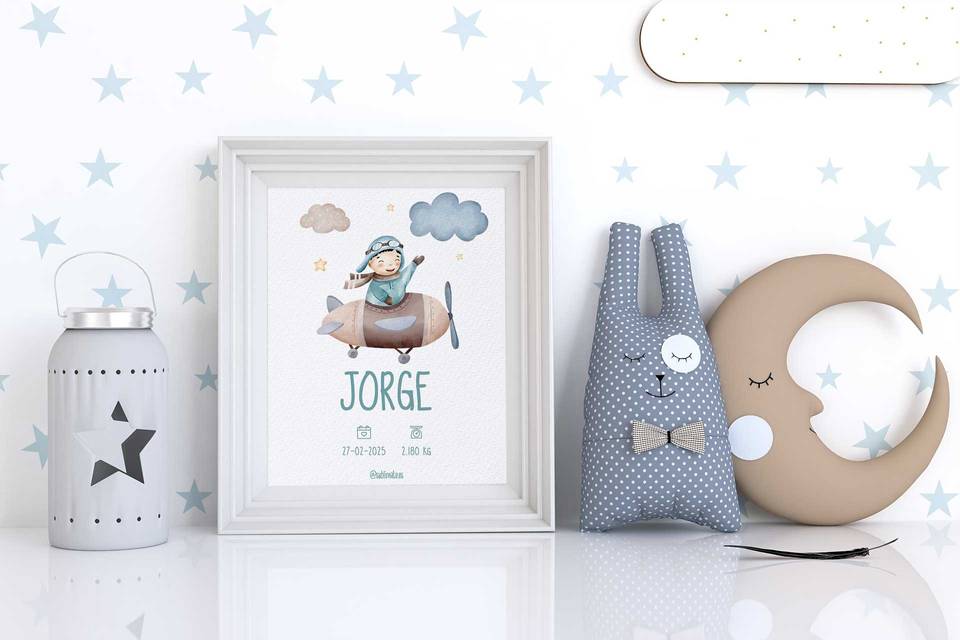 Láminas Nacimiento Bebé