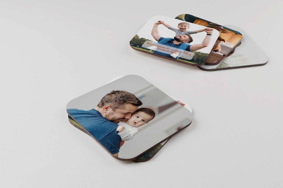 Posavasos con Fotos