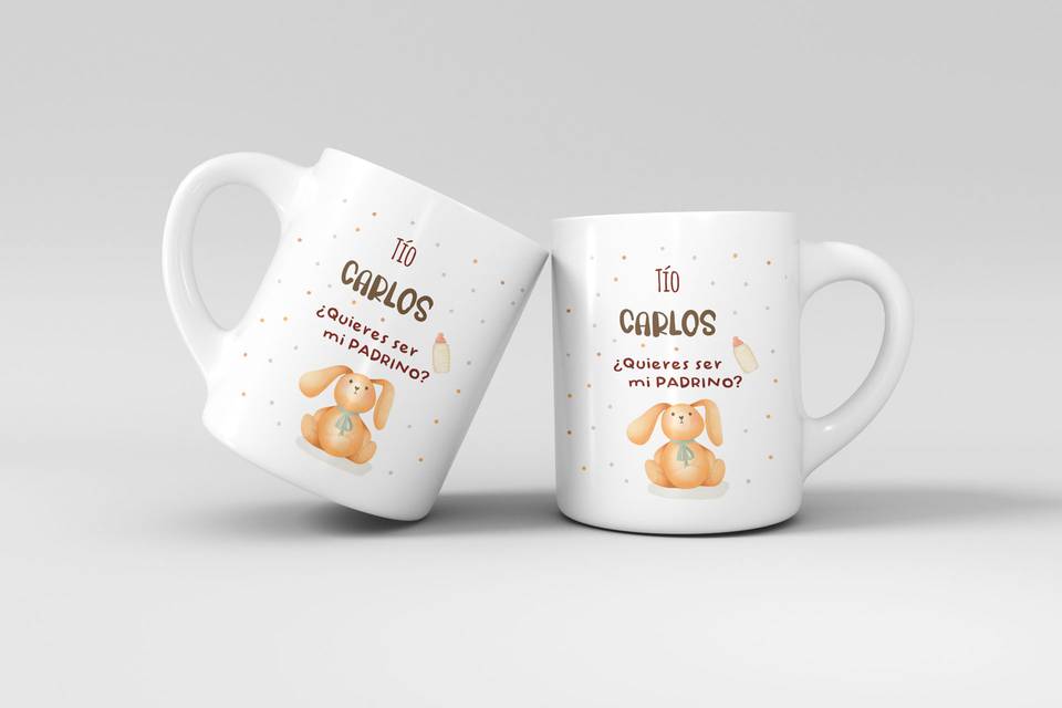Tazas para Bautizos