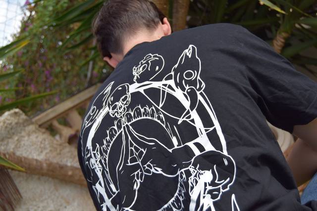 Camiseta serigrafía un color