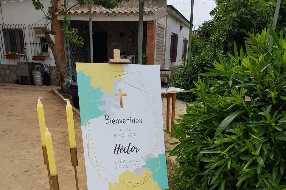 Rincón de bienvenida