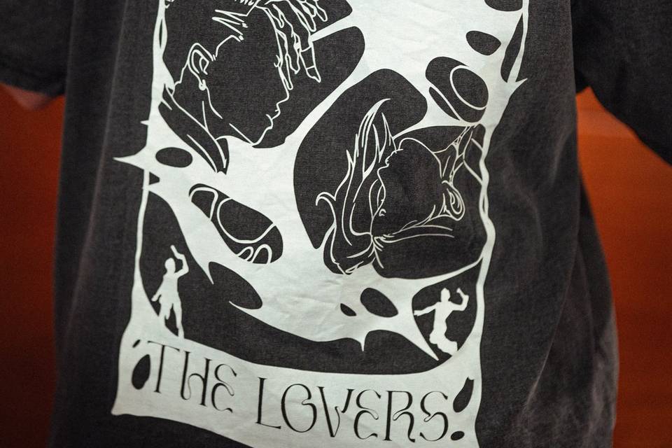 Camiseta serigrafía un color