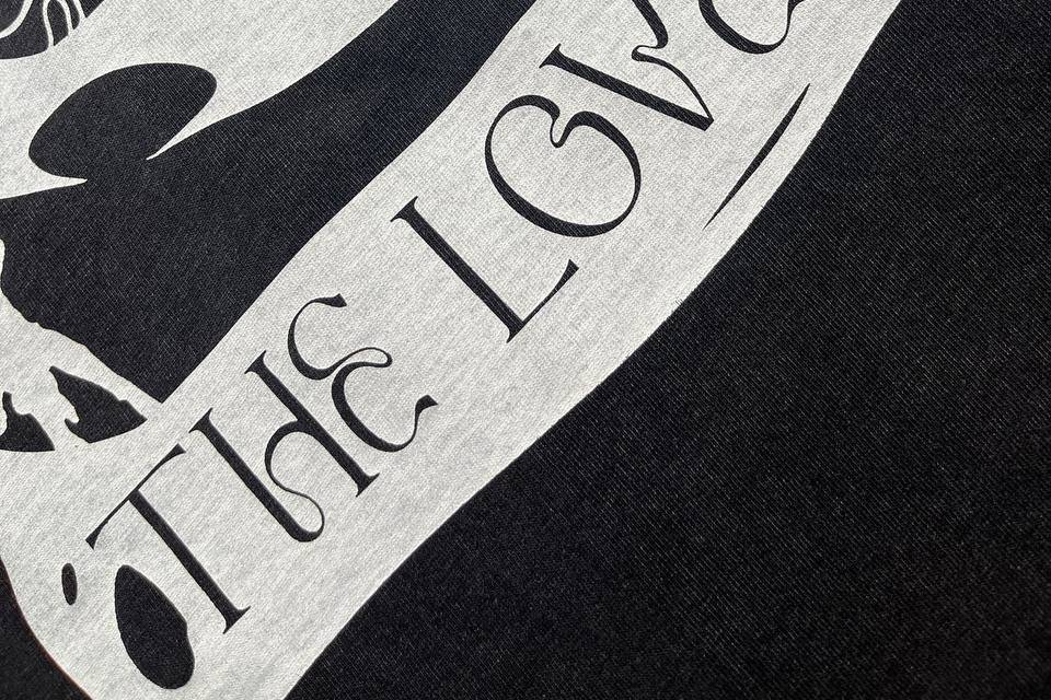 Camiseta serigrafía un color