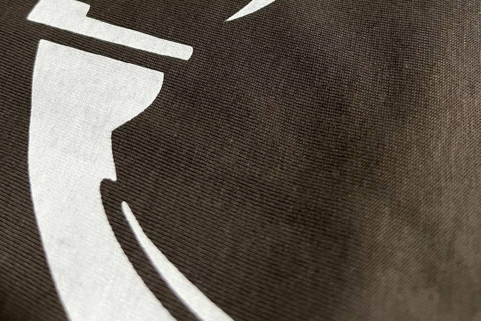 Camiseta serigrafía un color